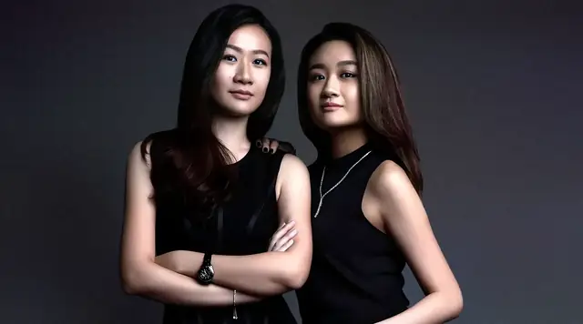 Nicole and Felicia Chang portrait