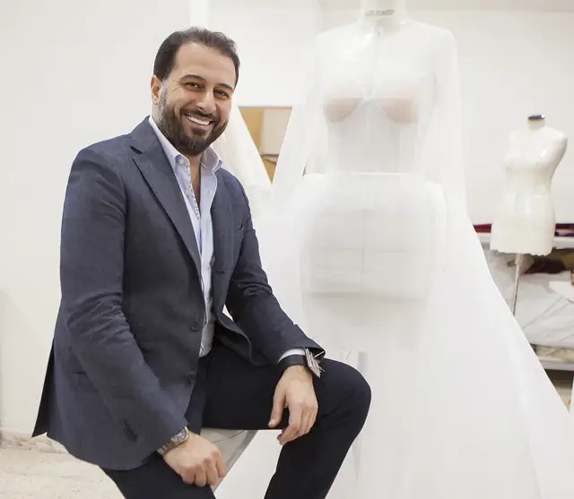 Saiid Kobeisy portrait in his atelier