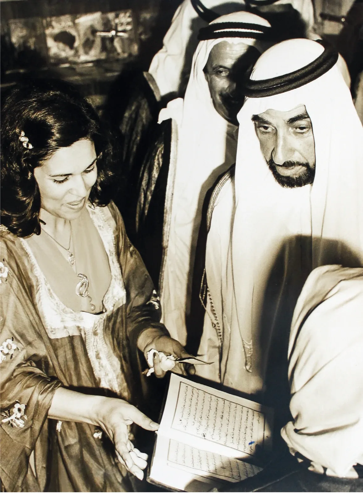 Sheikh Mohammed bin Rashid Al Maktoum and Sheikha Hind bint Maktoum at their 1979 wedding