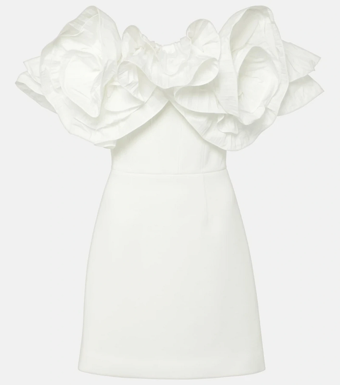 Rebecca Vallance ivory mini dress
